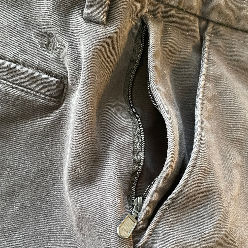 Dockers Men's Black Classic Fit Pants - Picture 8 of 11